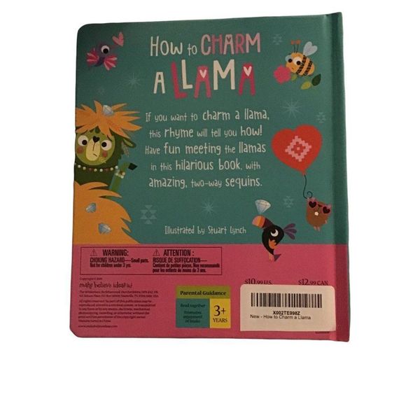 How To Charm A‎ Llama Baby / Toddler / Children's Board Book - Picture 3 of 3